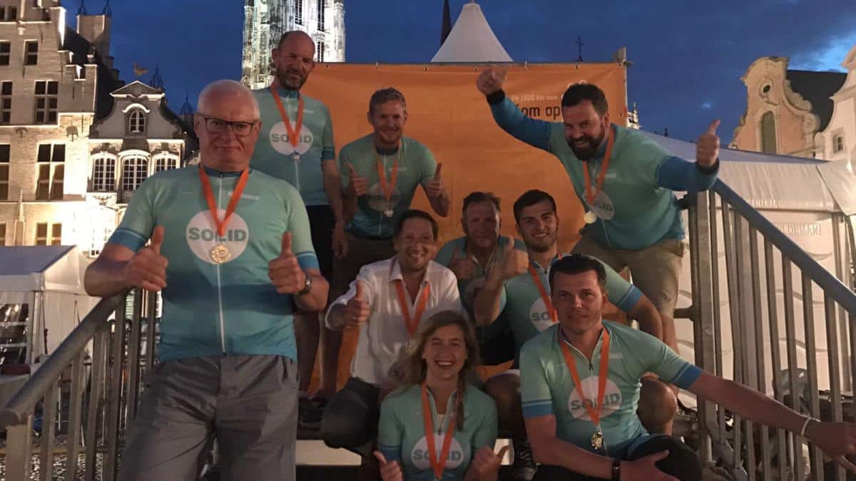 Solid Talent fietst opnieuw tegen Kanker!