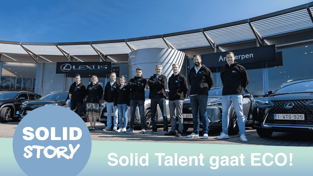 Op naar een milieubewustere wereld: hybride wagens voor Solid Talent